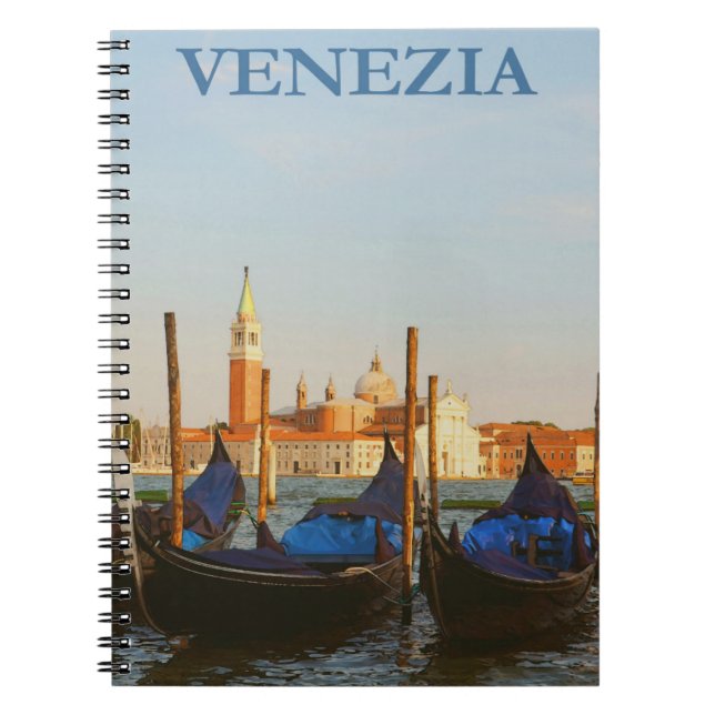 Caderno Espiral Veneza Itália (Frente)