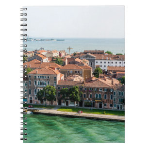 Caderno Espiral Veneza Itália cruzeiro arquitetura mediterrânica