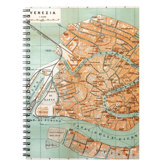 Caderno Espiral Venezia (Frente)