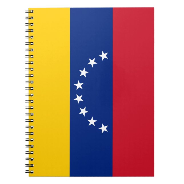 Caderno Espiral Venezuela Flag (Frente)