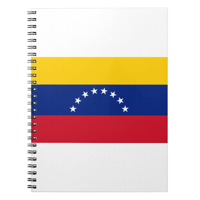 Caderno Espiral Venezuela Flag (Frente)