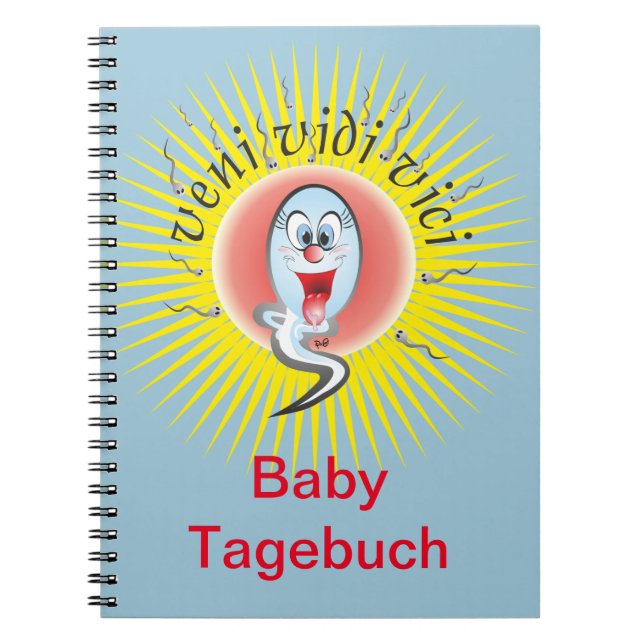 Caderno Espiral veni vidi vici Notizheft (Frente)