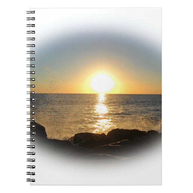Caderno Espiral Venice Beach Sunset (Frente)