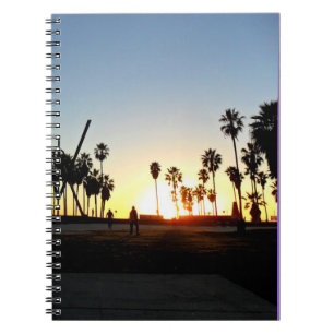 Caderno Espiral Venice Beach Sunset