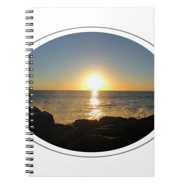 Caderno Espiral Venice Beach Sunset (Frente)
