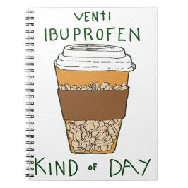 Caderno Espiral Venti Ibuprofen Kind of Day