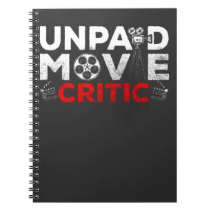 Caderno Espiral Ventilador de Cinema Crítico Não Pago