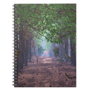Caderno Espiral Vento no notebook Pines