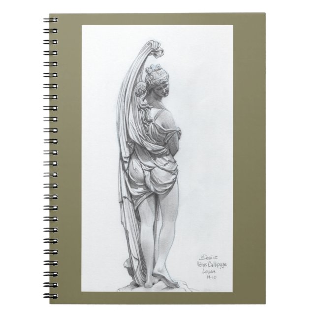 Caderno Espiral Venus Callipyge (Frente)