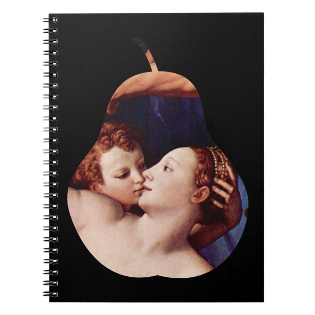 Caderno Espiral Venus Cupid Folly and Time pelo notebook Bronzino  (Frente)
