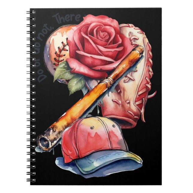 Caderno Espiral Verão de Softball (Frente)
