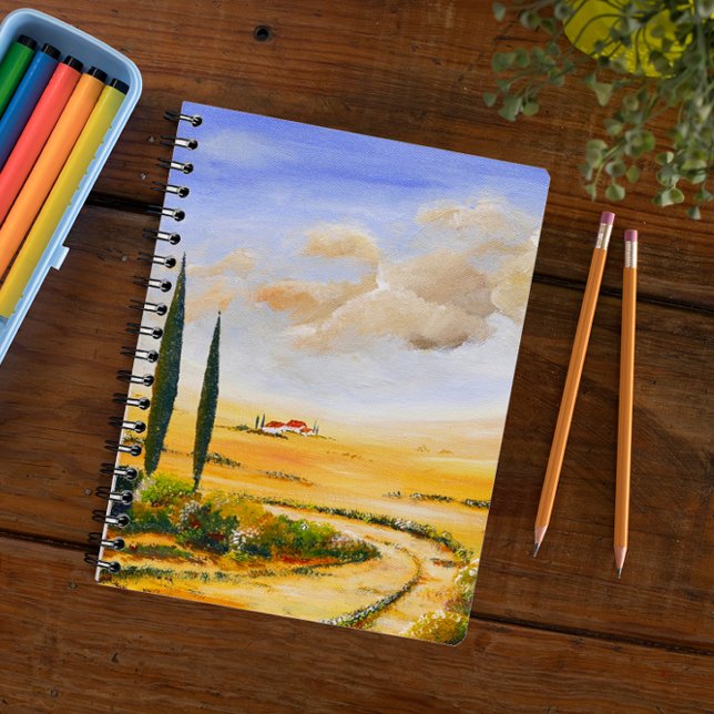 Caderno Espiral Verão italiano (Criador carregado)