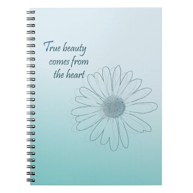 Caderno Espiral Verdadeira Beleza (Frente)