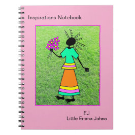 Caderno Espiral Verde, Floral, Inspirações Incríveis