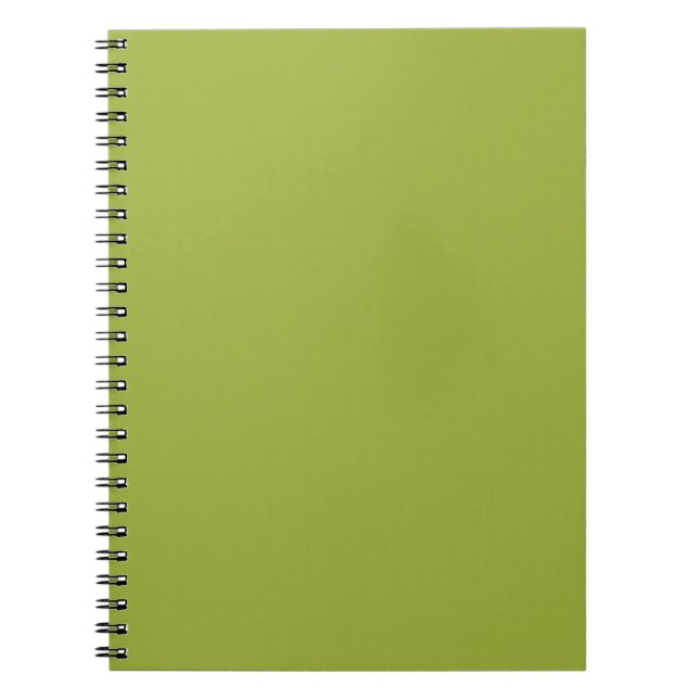 Caderno Espiral Verde-oliva (Frente)