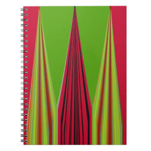 CADERNO ESPIRAL VERDE OURO VERDE