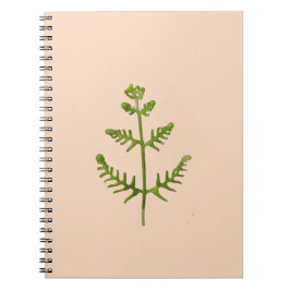 Caderno Espiral verde primavera
