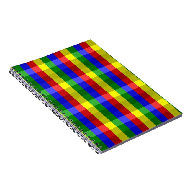 Caderno Espiral Verificações de Cores Primárias (Lado Direito)