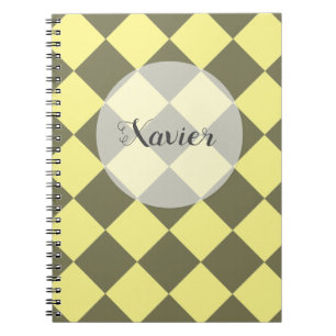Caderno Espiral Verificadores Coloridos - Banana Nut