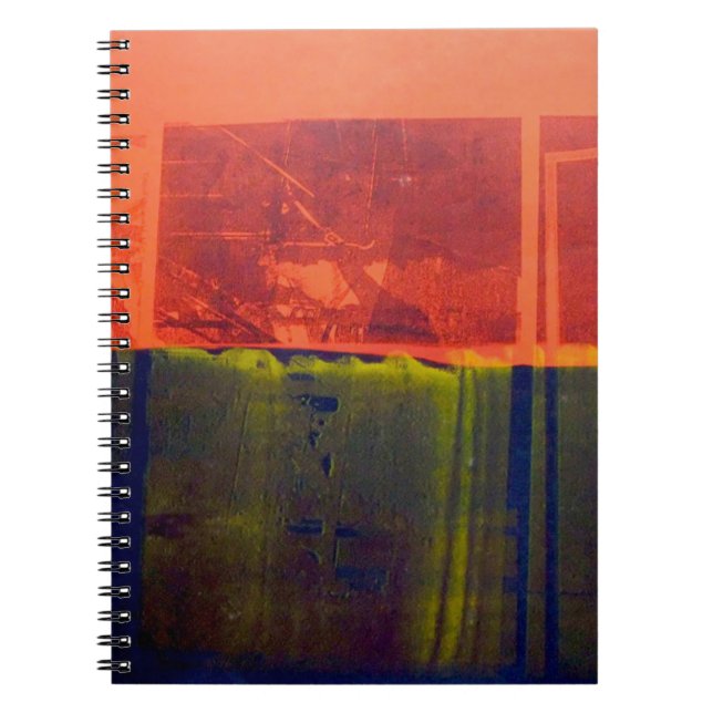Caderno Espiral Vermelho e azul (Frente)