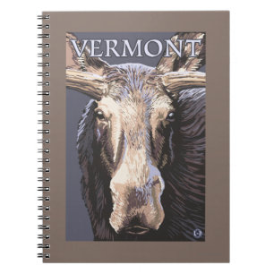 Caderno Espiral VermontMoose para Cima