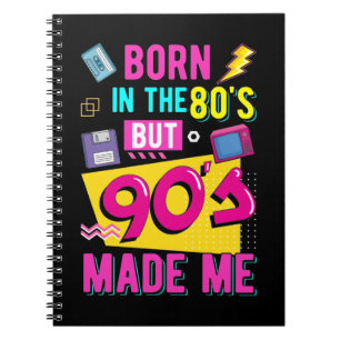 Caderno Espiral Vertro 80s Nascer Music Party Disco 90s