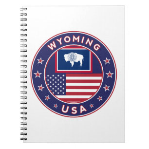 Caderno Espiral 'Vestido de Wyoming, capa de telefone, saco de tot
