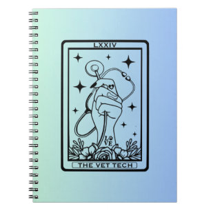 Caderno Espiral Vet Tech - Cartão de Tarô