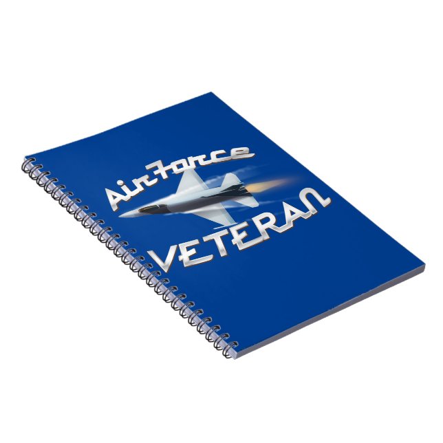 Caderno Espiral Veterano da Força Aérea (Lado Direito)