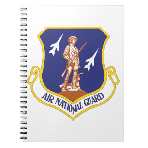 Caderno Espiral Veterano Militar da Guarda Nacional da Air
