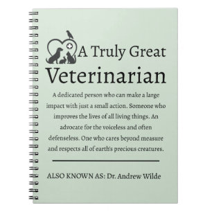 Caderno Espiral Veterinária Veterinária Excelente