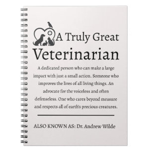 Caderno Espiral Veterinária Veterinária Excelente