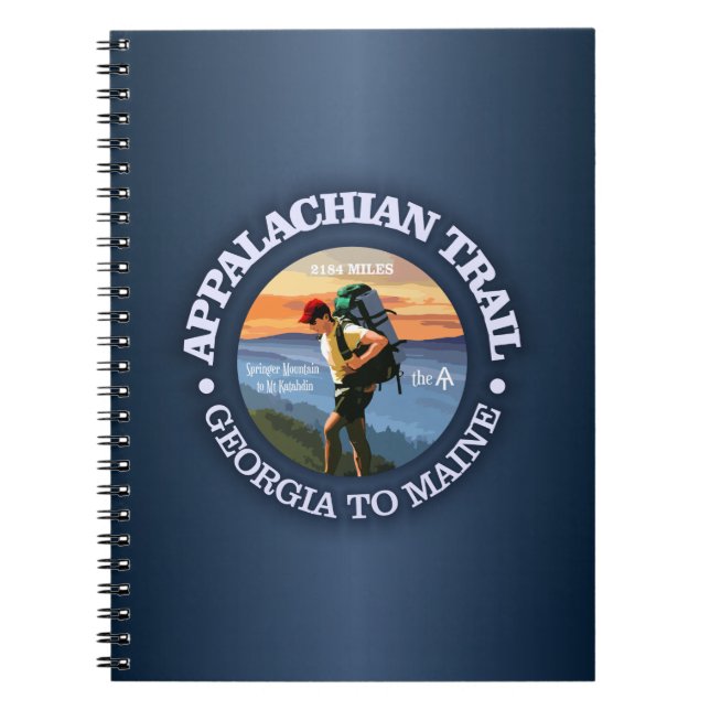 Caderno Espiral Via Appalachian (Hiker C) (Frente)