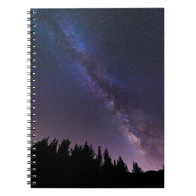 Caderno Espiral Via Láctea | Rose Valley, Califórnia (Frente)