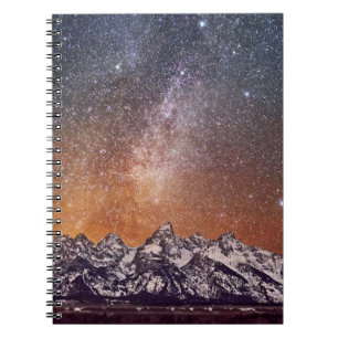 Caderno Espiral Via Látea sobre Grand Teton