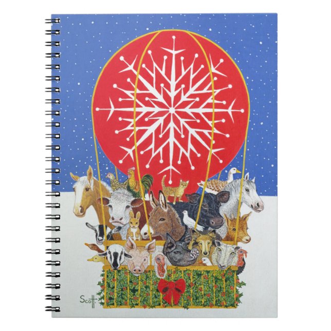 Caderno Espiral Viagem do Natal (Frente)