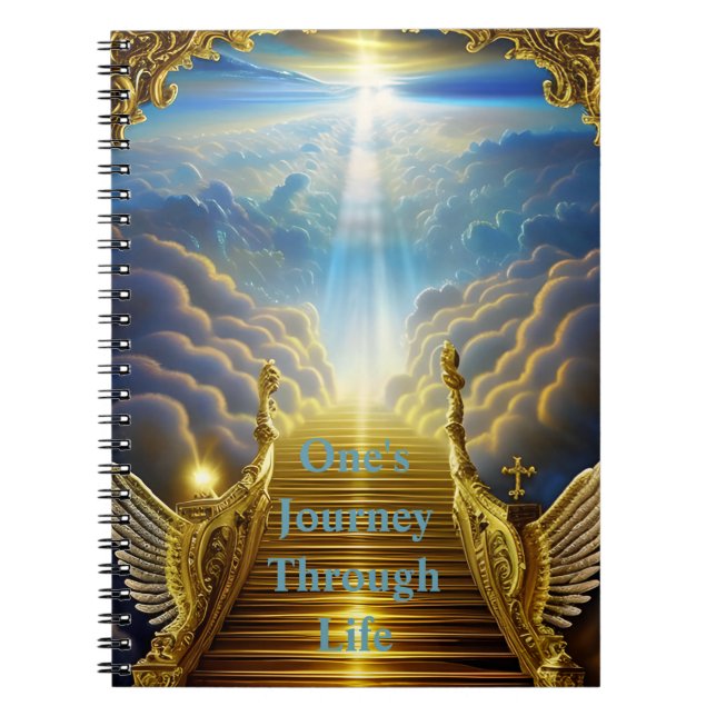 Caderno Espiral Viagem Pela Vida (Frente)