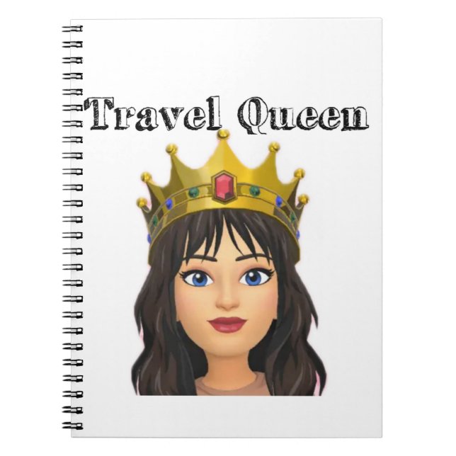 Caderno Espiral Viagem Queen (Frente)