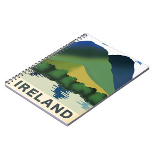 Caderno Espiral viagens vintage da Irlanda