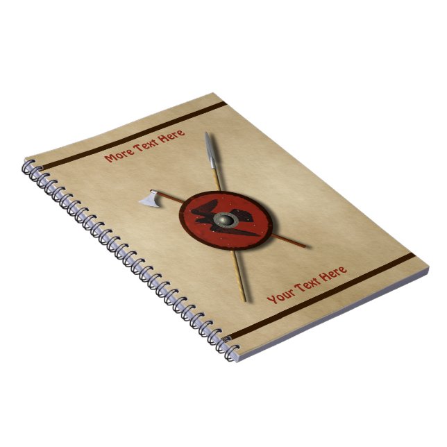 Caderno Espiral Viajando O Escudo E As Armas (Lado Direito)