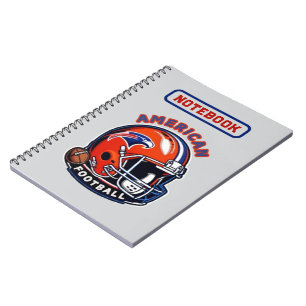 Caderno Espiral Vibes do Dia de Jogo All-American - Estilo de Capa