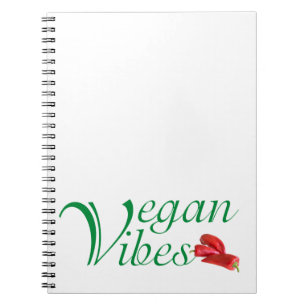 Caderno Espiral Víbes do Vegan