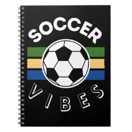 Caderno Espiral Víblias de futebol