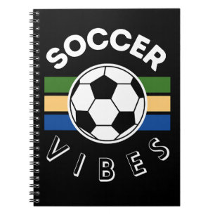 Caderno Espiral Víblias de futebol