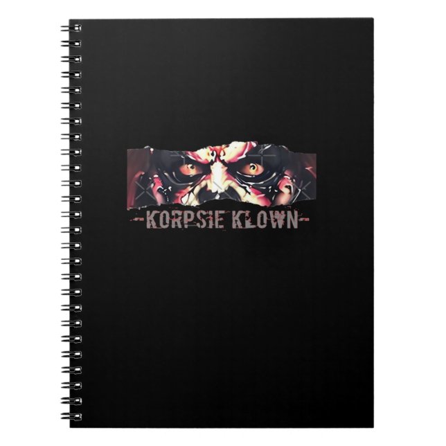 Caderno Espiral Víblias de outono do gráfico Peekaboo (Frente)