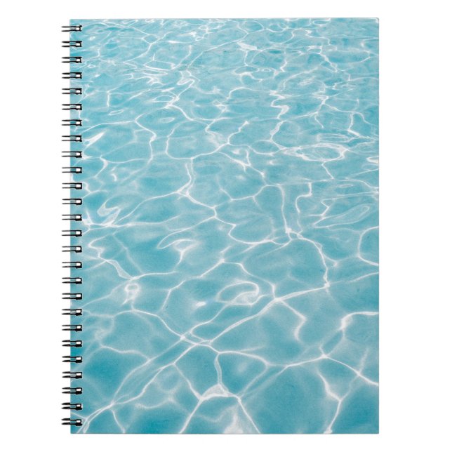Caderno Espiral vibrações de piscina (Frente)