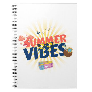 Caderno Espiral Vibrações de Verão – Escape Tropical