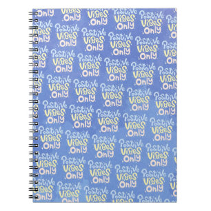 Caderno Espiral Vibrações Positivas Apenas