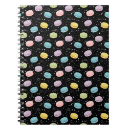 Caderno Espiral Vibrant Macarons Delight