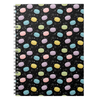 Caderno Espiral Vibrant Macarons Delight